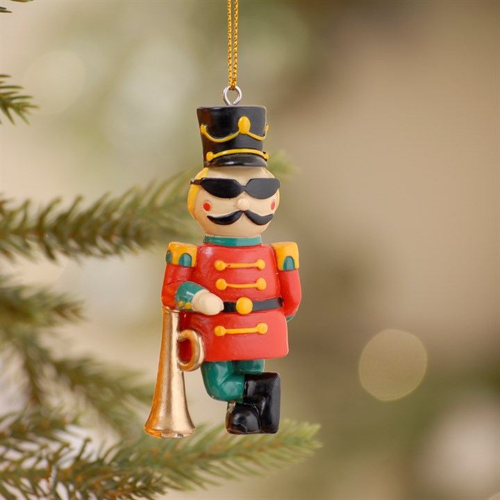 Cool Toy Soldier Christmas Tree Hanging Decoration