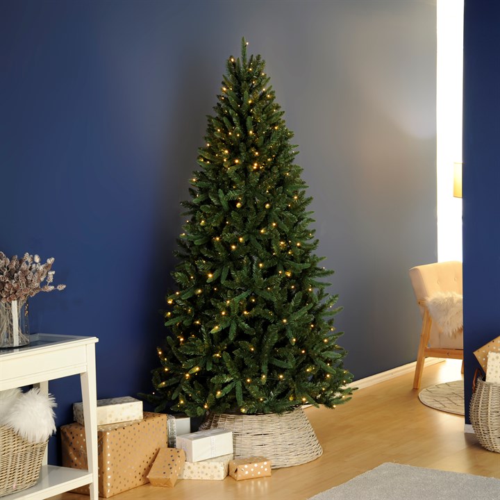 Pre-Lit Rockingham Pine Artificial Christmas Tree