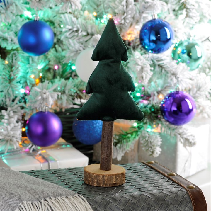 Green Fabric Christmas Tree