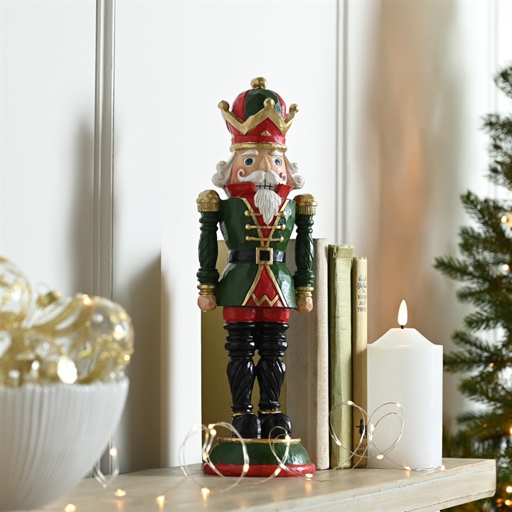 Red and Green Nutcracker