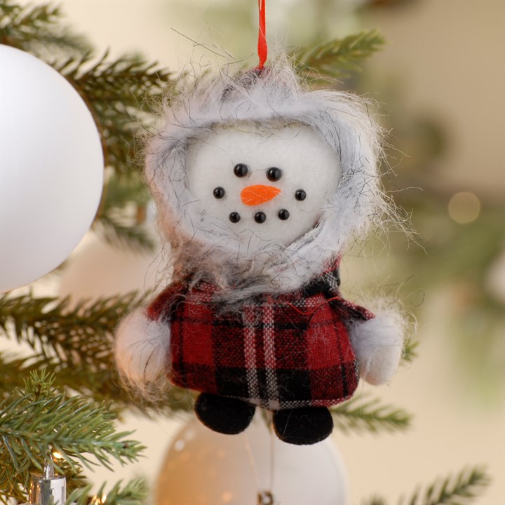 Snowman Big Head Pals Christmas Hanging Decoration