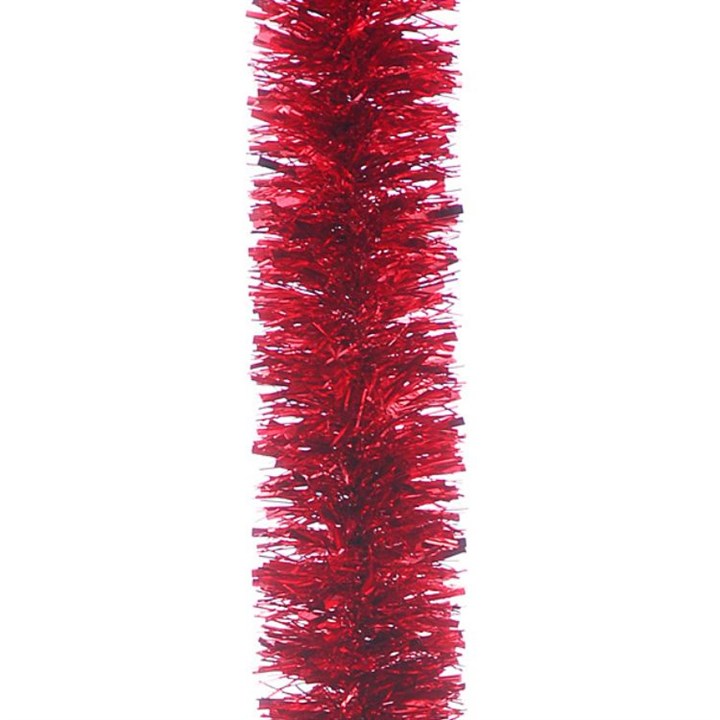 Extra Long 10m Red Chunky Tinsel