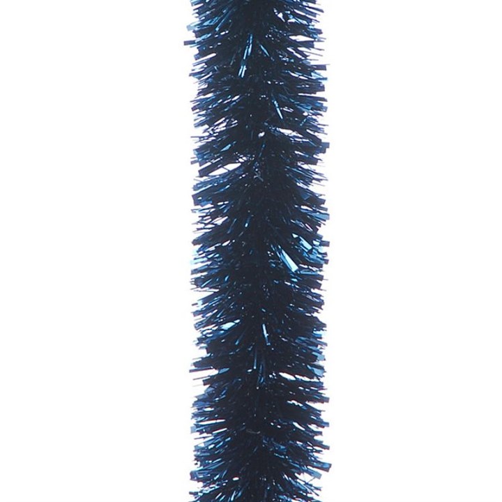 Extra Long 10m Dark Blue Chunky Tinsel