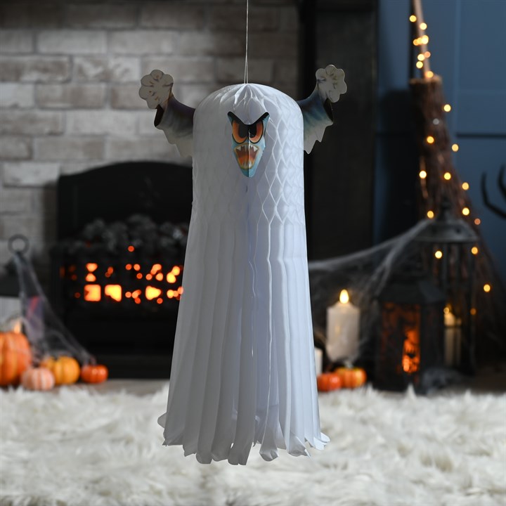 Paper Halloween Ghost Decoration