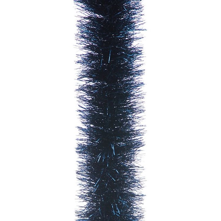 2m x 15cm Midnight Blue Downswept Tinsel